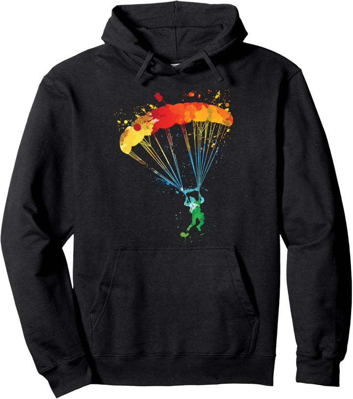 Buntes Paragliding Pullover Hoodie