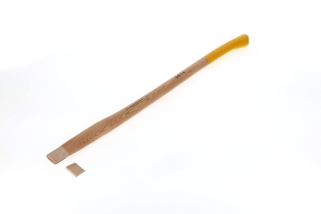 Ochsenkopf Ersatzstiel aus langlebigem Hickoryholz, Ergonomische Form, 800 mm, 1000 g, Braun 80.0 x