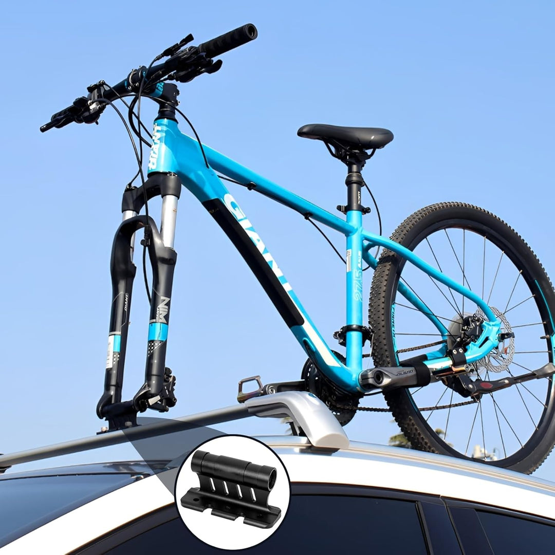 2 Stück Gabelhalterung Fahrrad Gabelhalterung, Fahrrad Vorderradgabel, Auto Fahrrad Dachträger Gabel