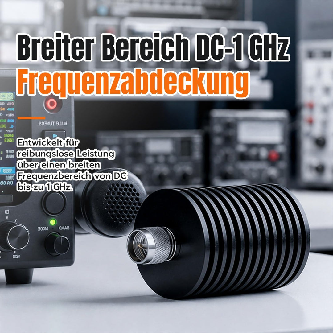 Gam3Gear PL259 Stecker DC auf 1 GHz 100 Watt Dummy Last 50 Ohm Dummy Last