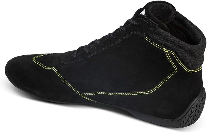Sparco Unisex Slalom 2022 Stiefel, , Schwarz/Gelb Bootsschuh, Standard, Grösse 45 EU