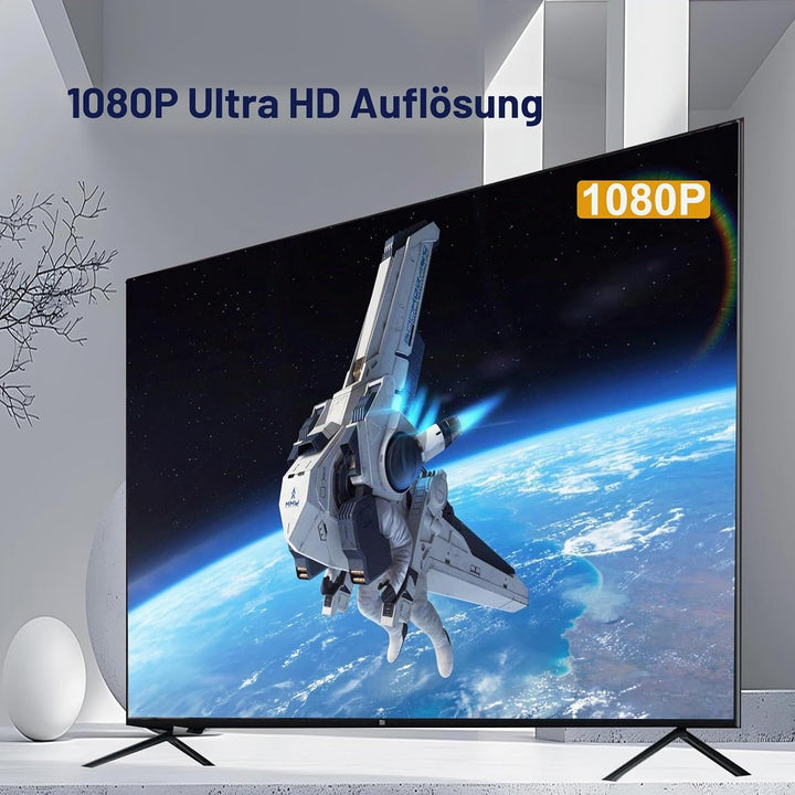 Wireless HDMI Transmitter and Receiver 165FT/50M, HDMI Wireless Extender kit 1080P@60Hz Plug &amp; Play,