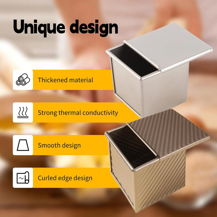 Brotkastenform, Brotbacken, Kastenform, Brotform, Backblech, rechteckige Brotform, Kastenform mit De