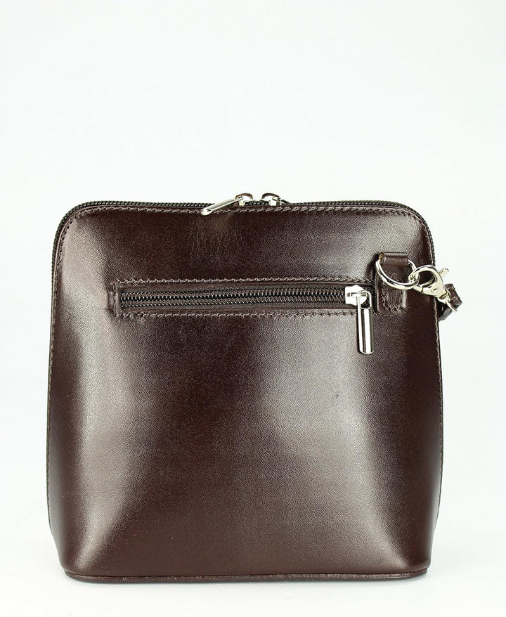Belli italienische Ledertasche Damen Umhängetasche klein Handtasche Schultertasche Abendtasche in du