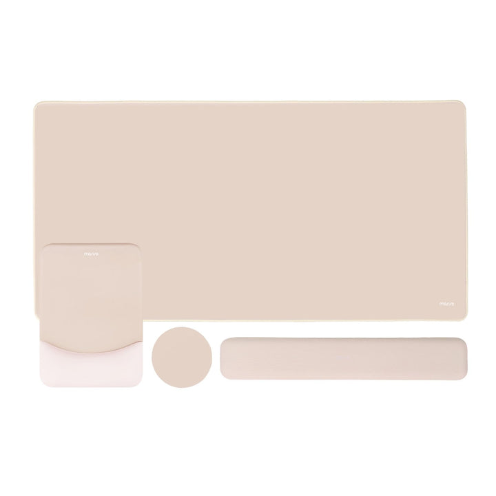 MOSISO Tastatur Mauspad Set,Grosses Mauspad&amp;Rechteckige Tastatur Handgelenkauflage mit Handgelenkauf