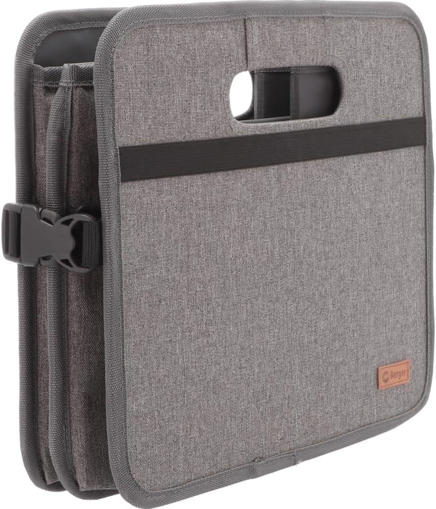 BERGER Faltbox Milo Maxi double | klappbare Aufbewahrungsbox | Organizer für Auto Haushalt Camping |