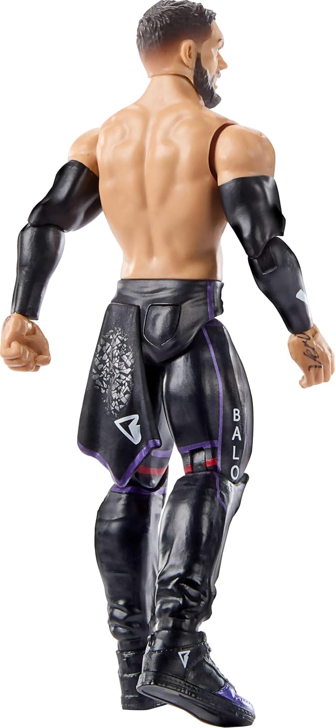 Mattel WWE Actionfiguren und Zubehörteile, ca. 15 cm grosse Superstar-Sammelfiguren mit 14 Bewegungs