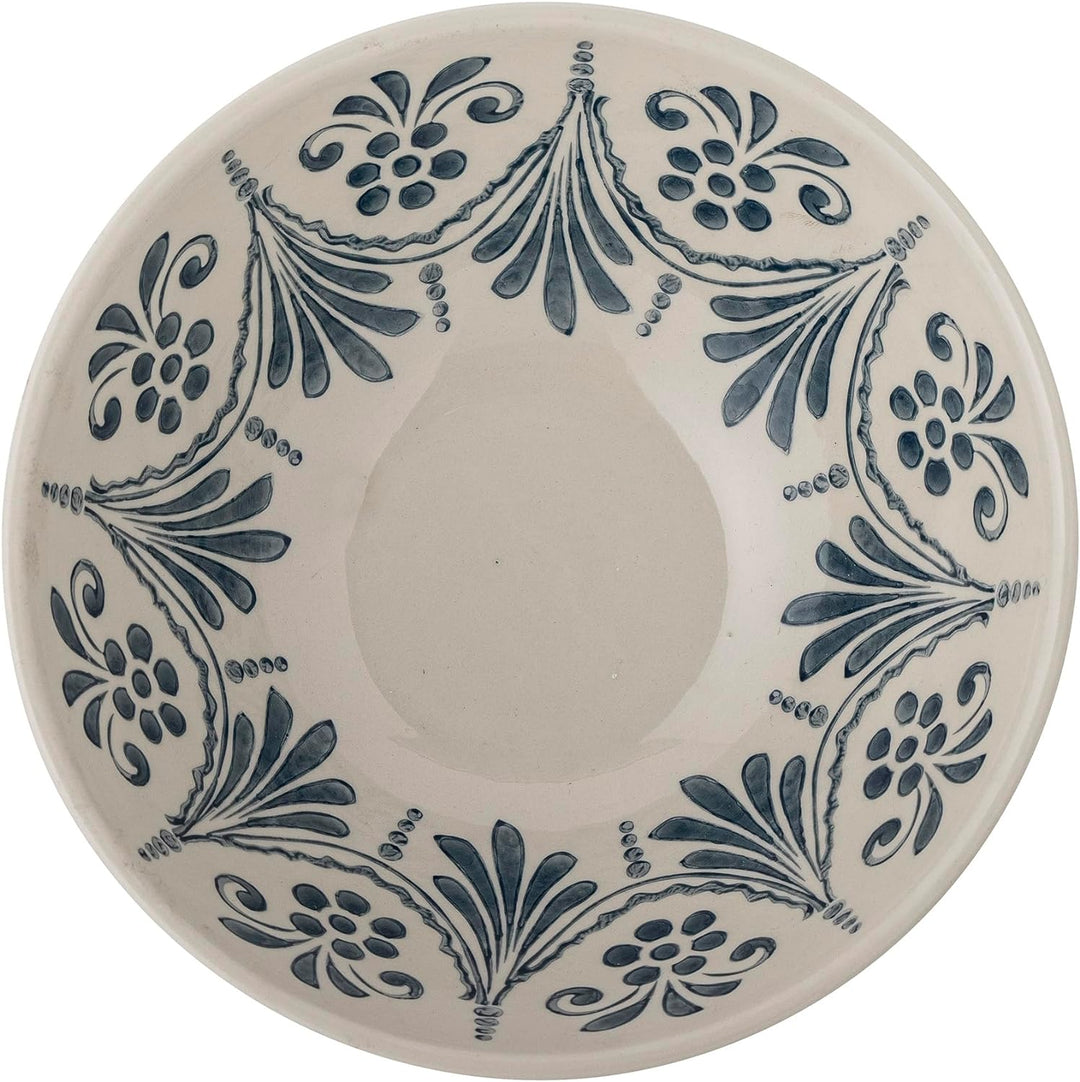 Heikki Schale, Blau, Steingut, D26,5xH11 cm