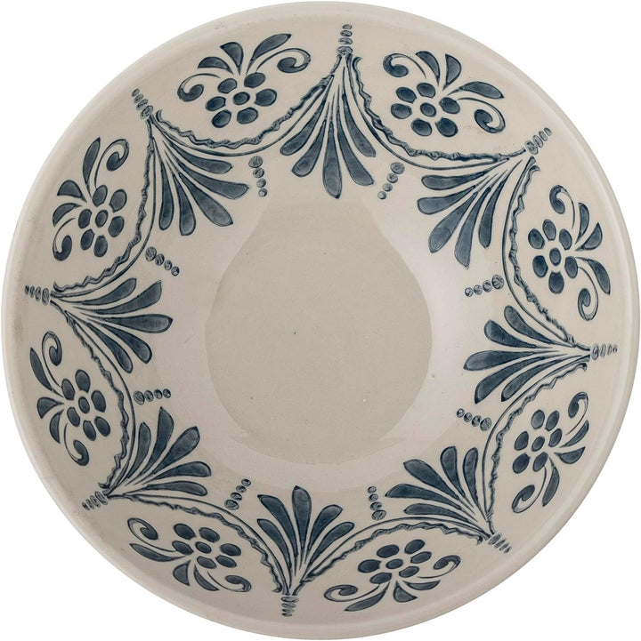 Heikki Schale, Blau, Steingut, D26,5xH11 cm