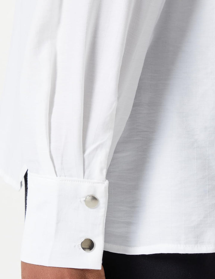 Freequent Damen Fqapril-sh Hemd XS Off White, XS Off White