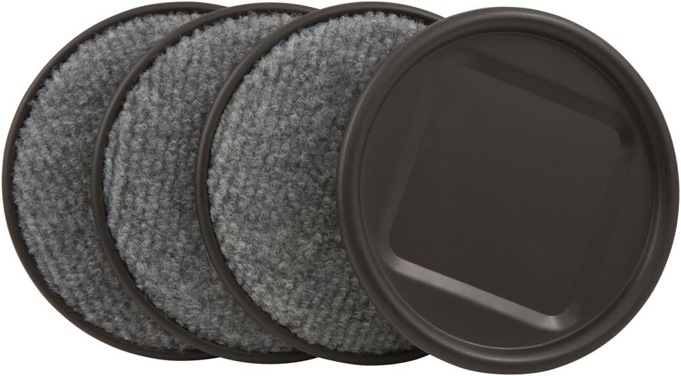 Super Sliders Verschiedene Wiederverwendbare Schieber und Selbstklebende Filz-Möbelpads für mühelose