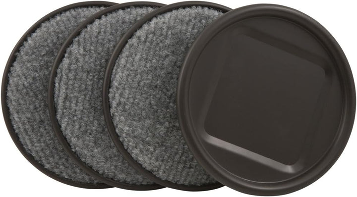 Super Sliders Verschiedene Wiederverwendbare Schieber und Selbstklebende Filz-Möbelpads für mühelose