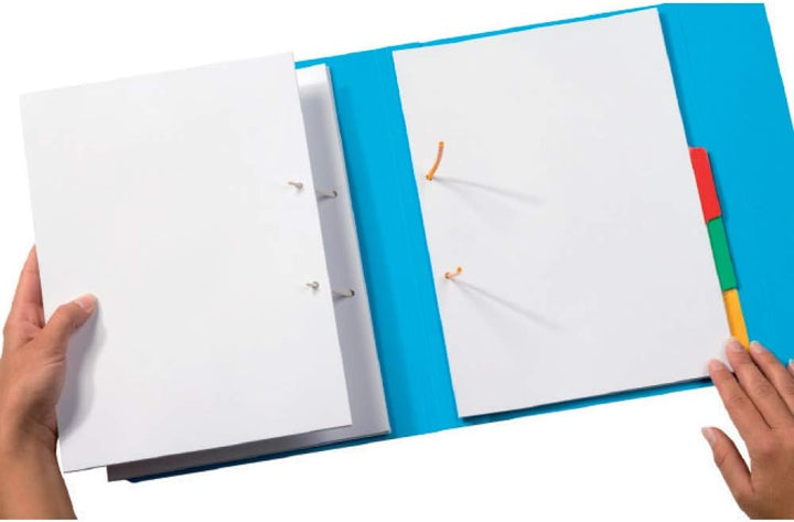 Avanti Clipmappe A4, Jalema 1401019, Kunststoffmappe mit JalemaClip-Heftmechanik, 15er Packung, schw