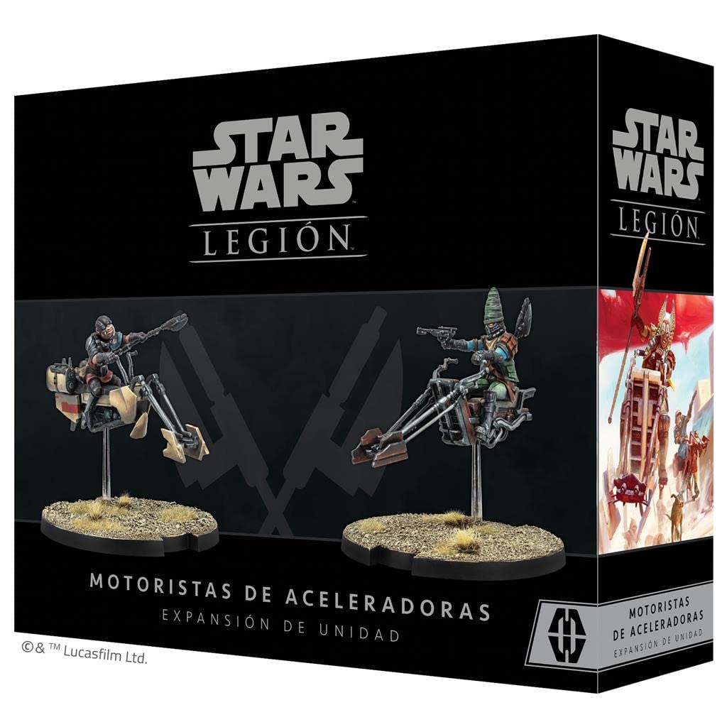 Star Wars Legion - Beschleuniger-Biker - Miniatur-Spiel auf Spanisch