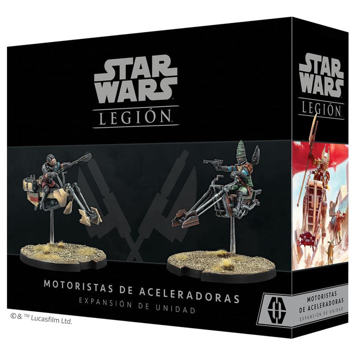 Star Wars Legion - Beschleuniger-Biker - Miniatur-Spiel auf Spanisch