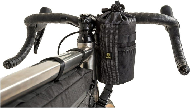 AGU Snack-Pack Venture Fahrrad Rahmentasche, 1L Rahmentasche Fahrrad wasserabweisend, Reflektierend