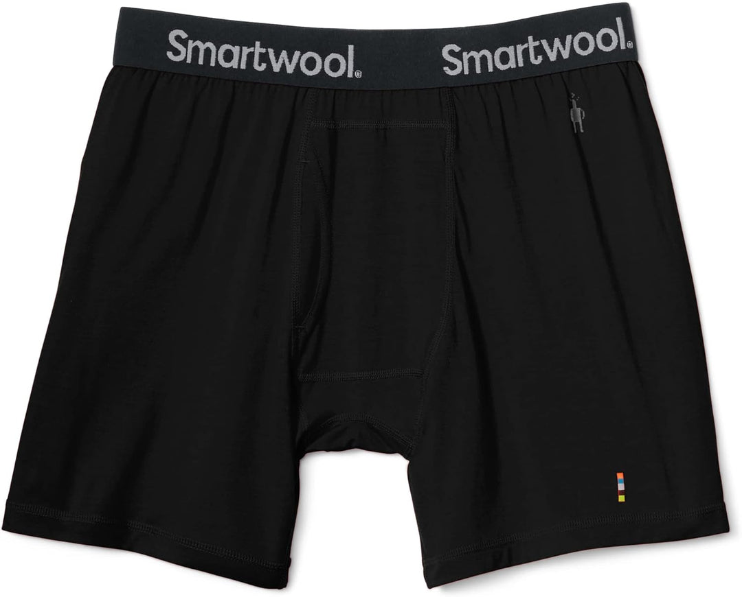 Smartwool Damen Herren Merino Boxershorts S Schwarz, S Schwarz