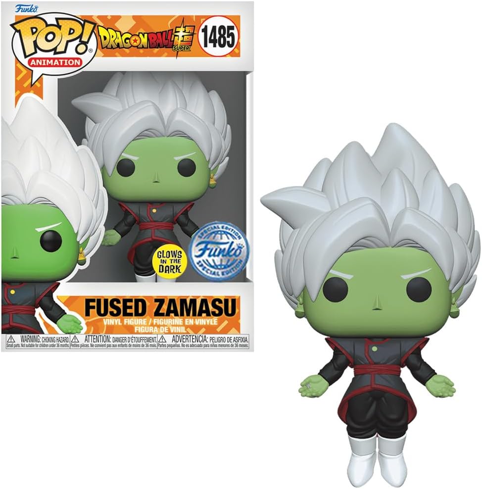 Funko Pop! Dragonball Super Fused Zamasu (leuchtet im Dunkeln) Vinyl-Figur #1485 Special Edition Exc