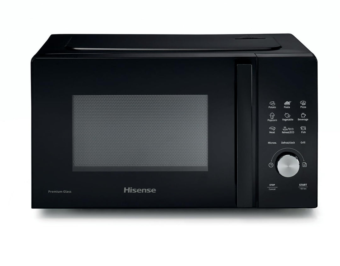 Hisense, H20MOBSD1HG MWO+Grill 20L Türöffnung links LED Display mit Tasten 9 Funktionen max. Leistun