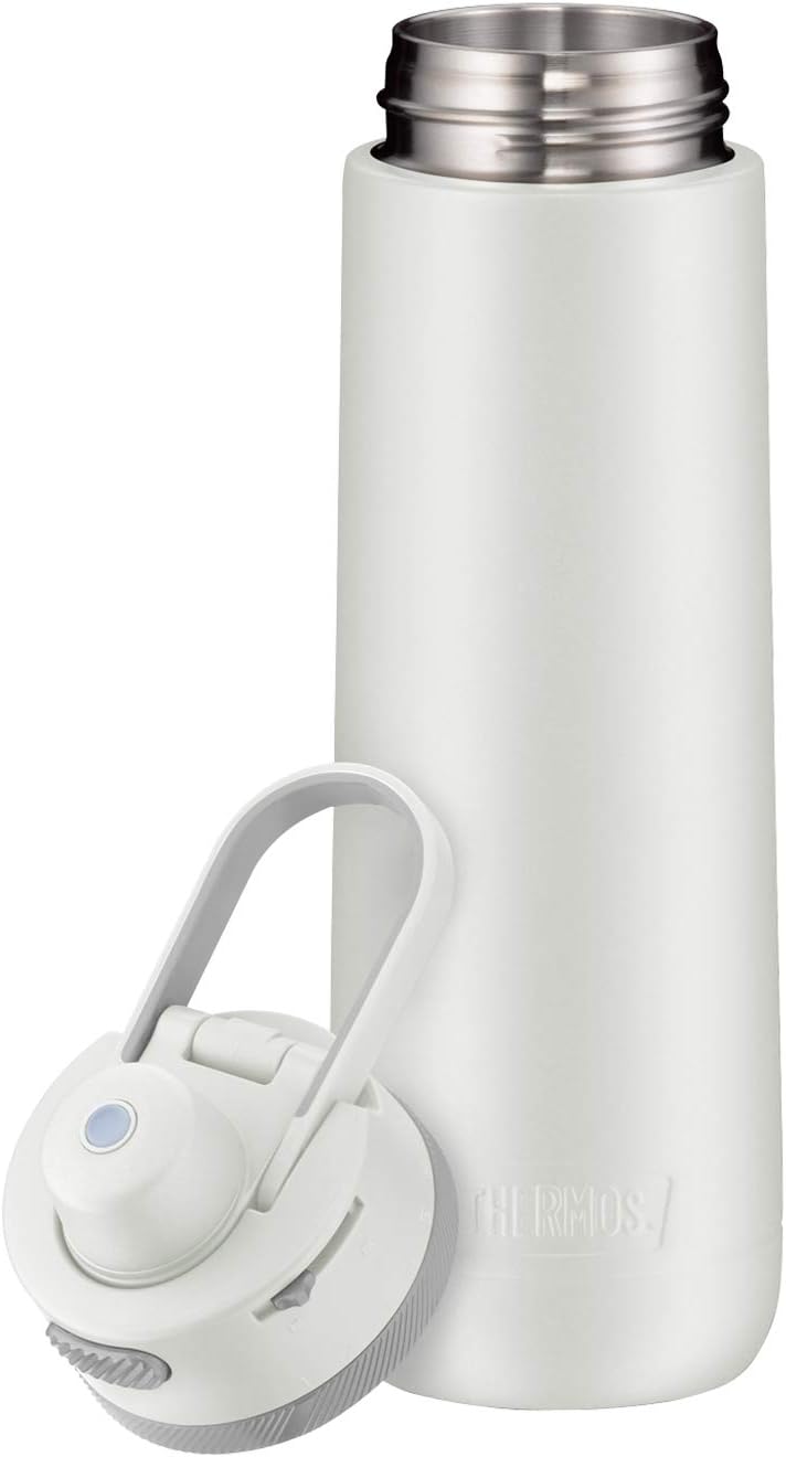THERMOS GUARDIAN BOTTLE 0,70 l, snow white mat, Thermosflasche aus Edelstahl mit Pulverbeschichtung,