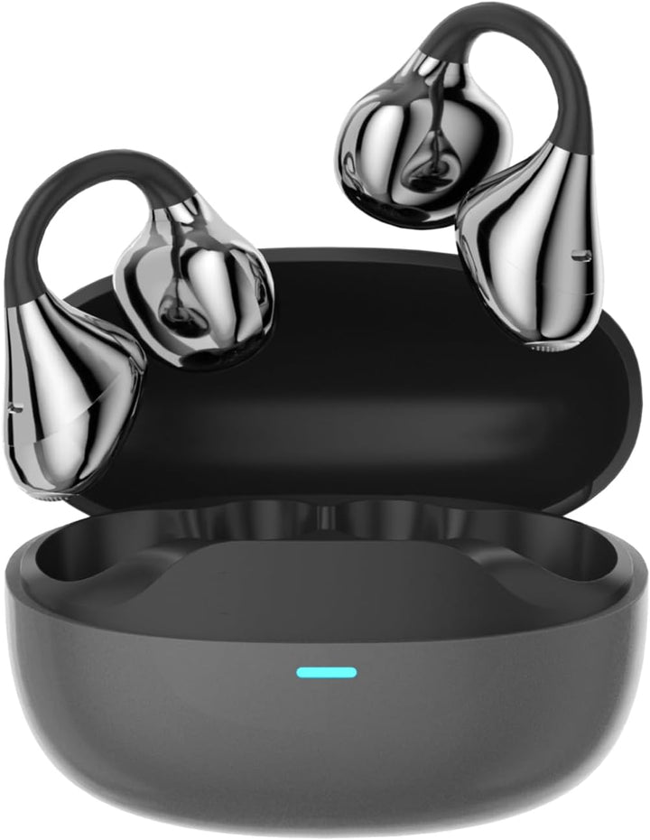 Open-Ear-Kopfhörer I5, Kabellose Bluetooth 6.0 Clip-On-Ohrhörer mit ENC, IPX5 wasserdicht, 36 Std. L