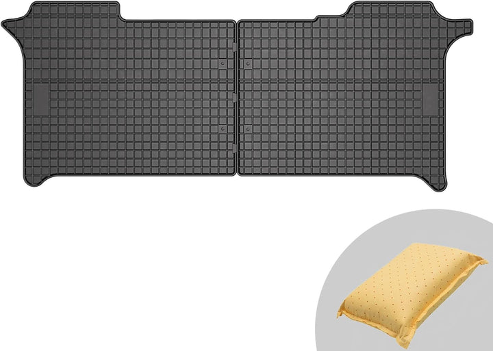 FROGUM EL Toro Gummimatten Ganzjähriges-Set von Autofussmatte Auto Fussmatten für Man TGE ab 2017, f