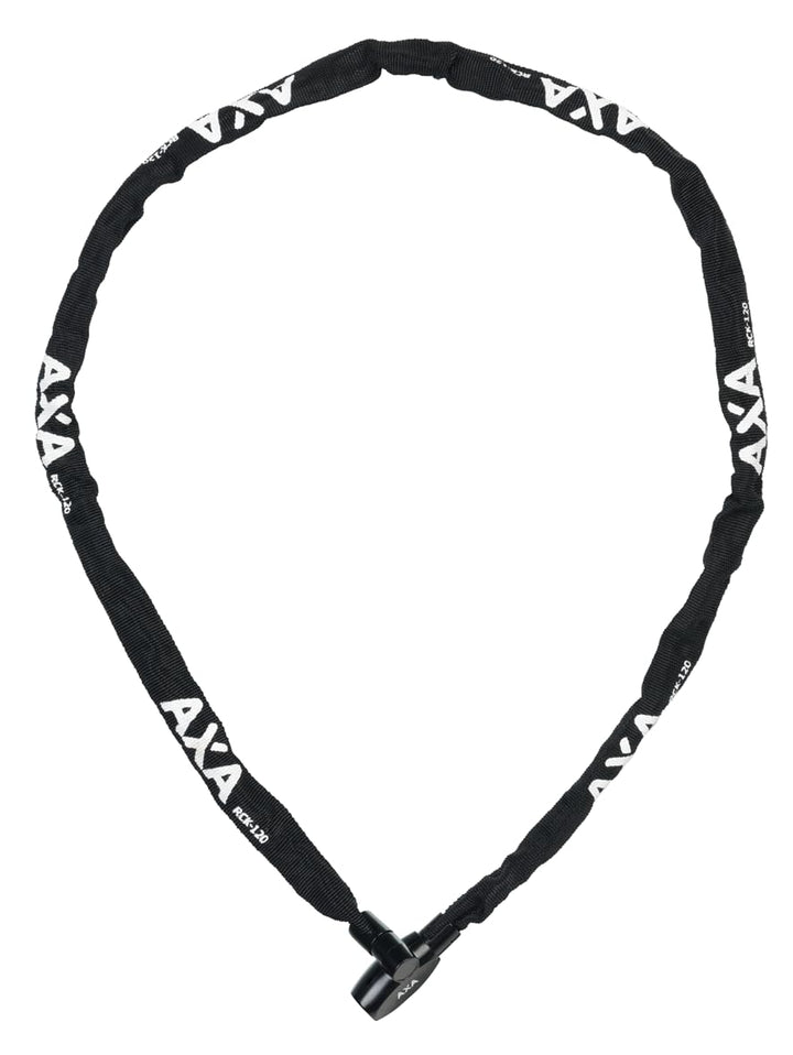 AXA Rigid RCK 120 Kettenschloss – Länge 120 cm – Stahlglieder 3,5 mm – Sicherheitsstufe 3 – Schwarz