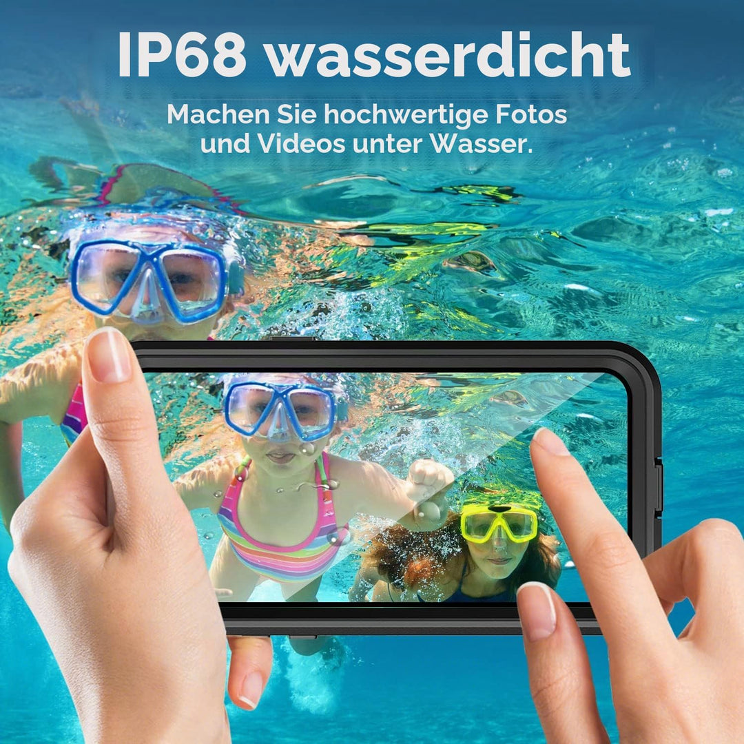 AICase für iPhone 14 Pro Wasserdicht Hülle mit MagSafe Unterstützung, (6.1") 360 Grad Schutz Outdoor