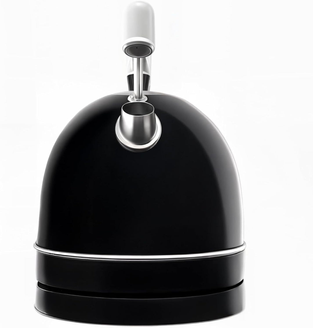 SWEISS Vintage Wasserkocher KTL9 1,8L, Praktische kompakte Edelstahl 2200W, Schnelles Kochen, Sichtb