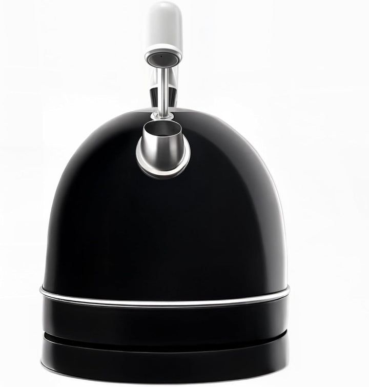 SWEISS Vintage Wasserkocher KTL9 1,8L, Praktische kompakte Edelstahl 2200W, Schnelles Kochen, Sichtb