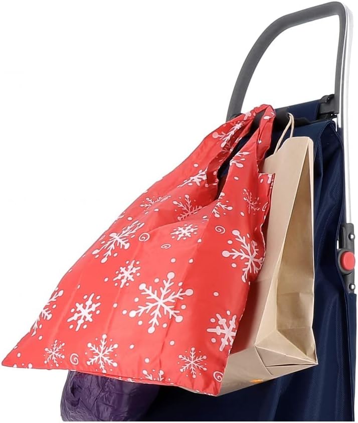 Klappbarer Einkaufstrolley Rolser Mini Bag Plus MF 2 Räder - Coral, Coral
