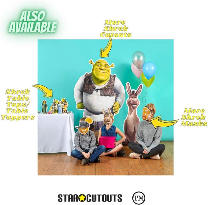 Star cutouts STSC785 Shrek Pappaufsteller in Lebensgrösse, Einfarbig, Lifesize