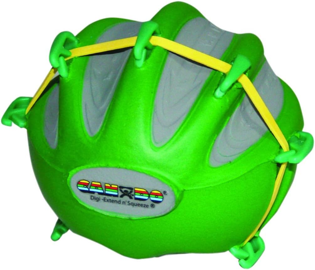 CanDo Handtrainer, Fingertrainer Digi-Extend n´Squeeze®, grün (medium) mittel / grün, mittel / grün