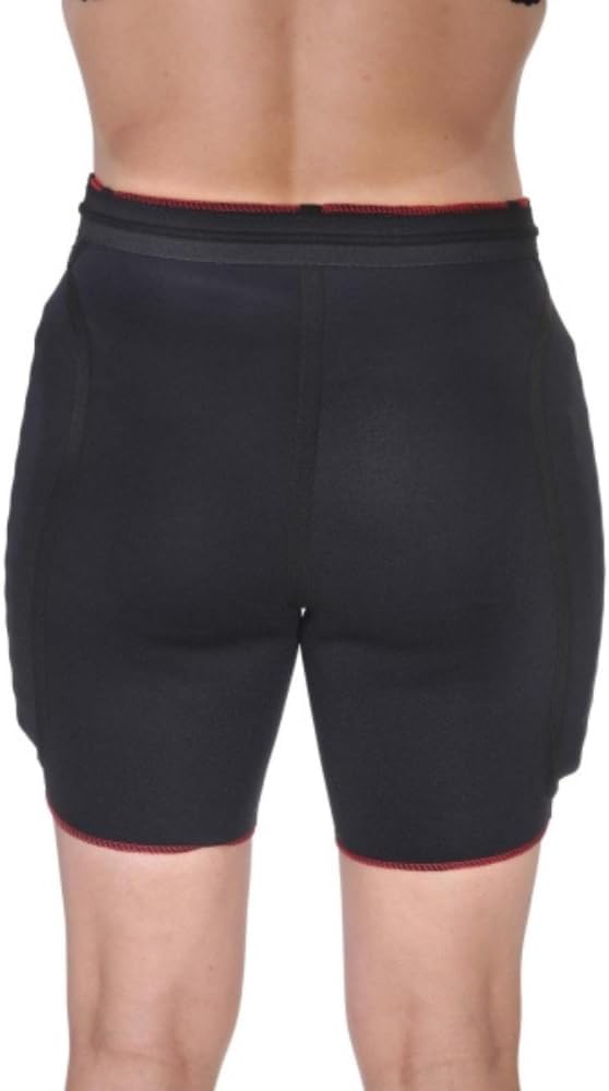 TSM Torwarthose aktiv 2190 Hüftpolsterhose Thermohose Shorts Hose dunkelblau/rot XL Schwarz, XL Schw