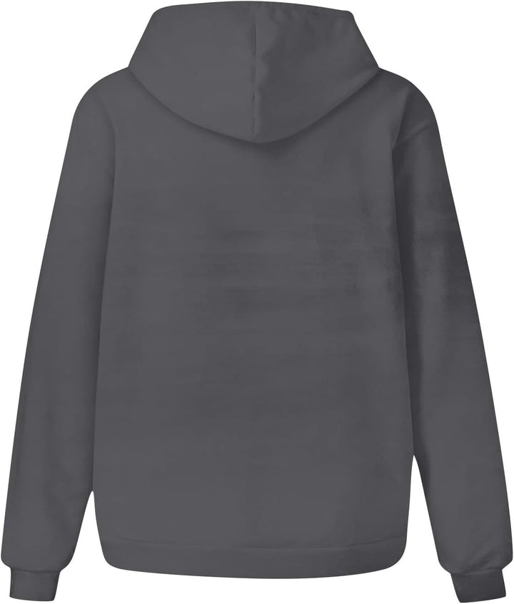 Sweatjacke Damen Gefüttert Mit Kapuze Winterjacke Damen Warm Innenfutter Wintermantel Elegant Oversi