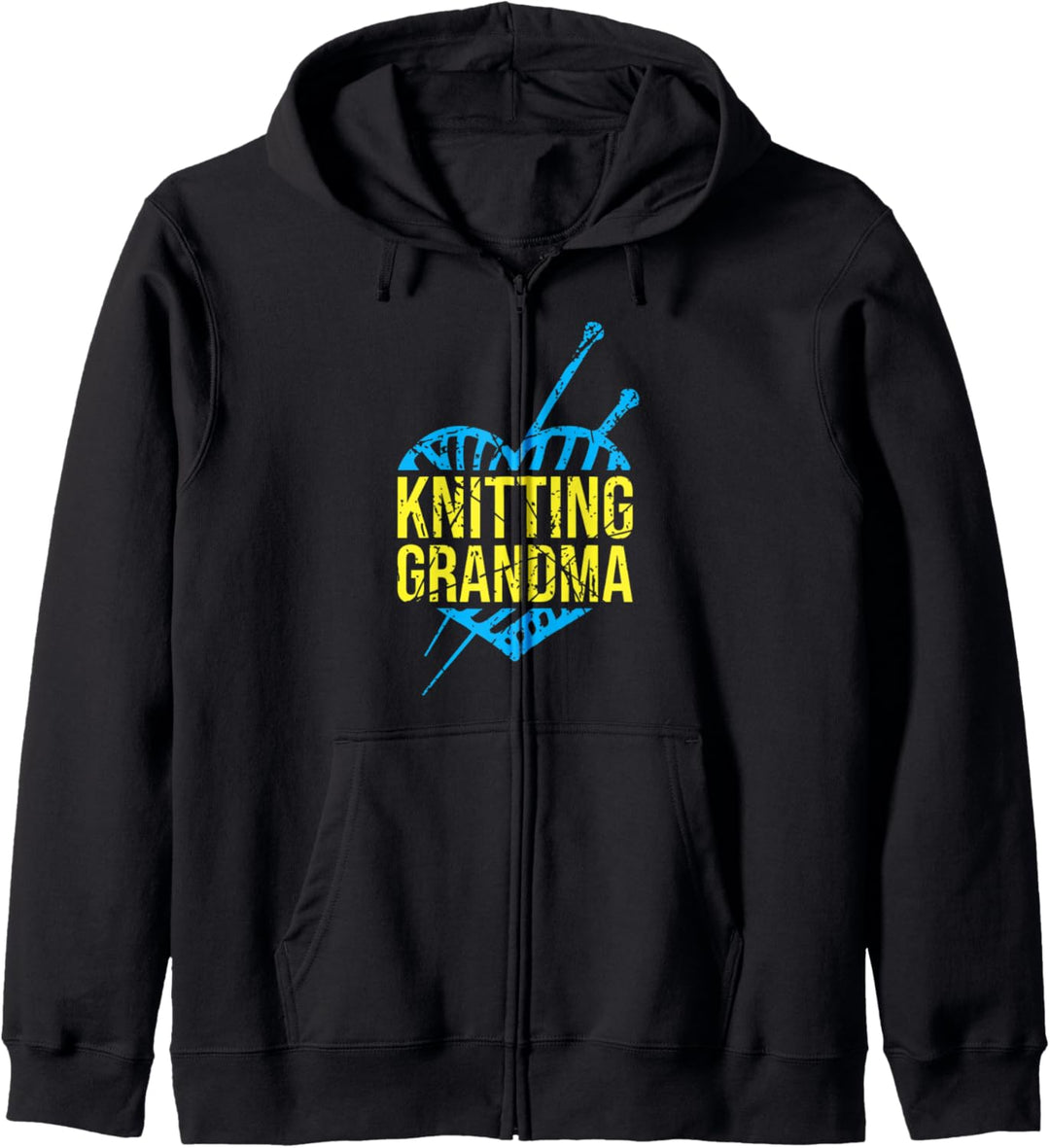 Stricken Oma Häckeln Grossmutter Geschenk Kapuzenjacke