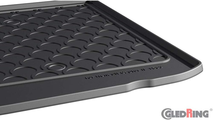 Gledring Rubbasol (Gummi) Kofferraumwanne kompatibel mit Renault Captur II 2020- (Höhe Variabele Lad