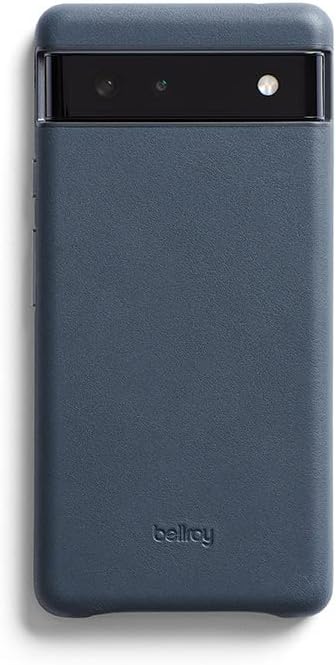 Bellroy Lederhülle für Pixel 6a – (Schlanke Handyhülle) - Basalt, Basalt