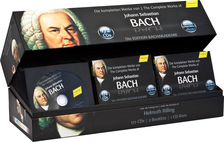 Complete Works of J. S. Bach (Edition Bachakademie), Audio-CD
