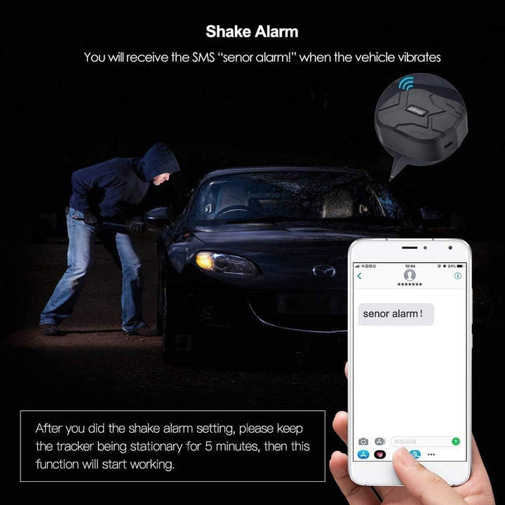 4G LTE GPS Tracker,GPS Tracker Auto 10000mAh 80 Tage Standby Starker Magnet Wasserdicht Tracker und