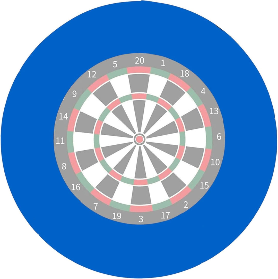 Jorzer Dartboard -Surround Eva Round Darts Board Surround Ring Schutzbrett Backbrett abnehmbare Blau
