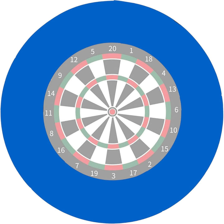 Jorzer Dartboard -Surround Eva Round Darts Board Surround Ring Schutzbrett Backbrett abnehmbare Blau