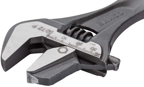 Bahco 9071 RP US Verstellbare Rohrzange Ergo, 20,3 cm, Schwarz 8 Zoll (ca. 20 cm) Schwarz, 8 Zoll (c