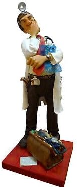 Guillermo Forchino FO84003 Figur der Doktor, Kunstharz, Mehrfarbig, 20 x 10 x 24 cm