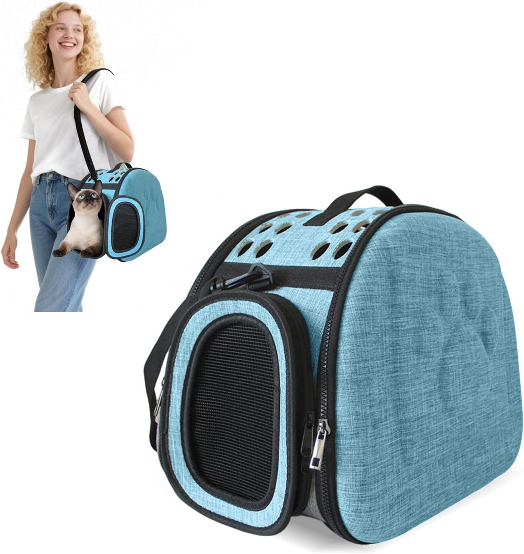 PETCUTE Hundetasche Katzentragetasche Haustiertragetasche Transporttasche Reisen Transportbox für We