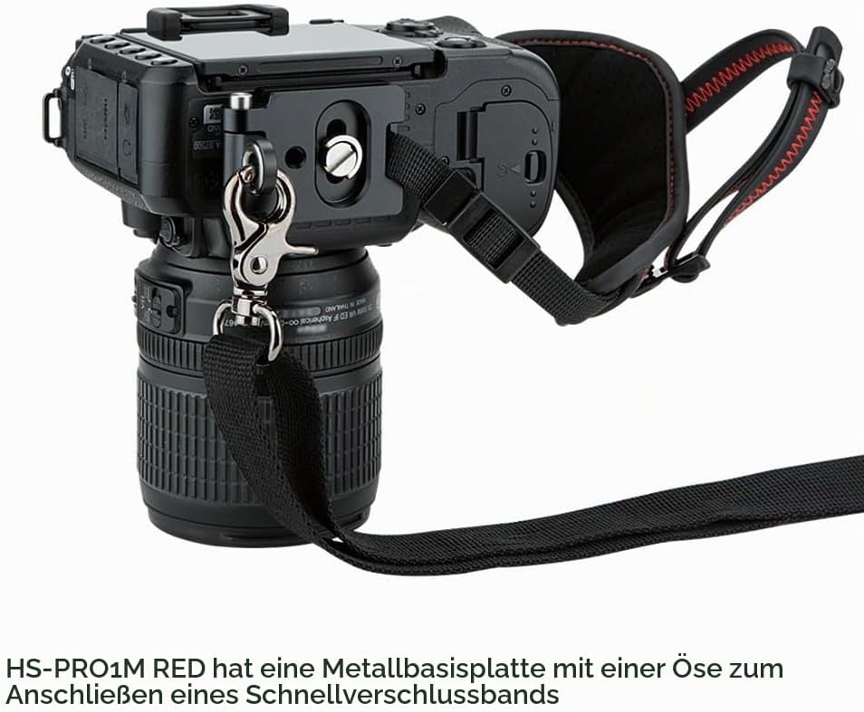 JJC Handschlaufe für DSLR Kamera Canon Nikon Olympus Sony Panasonic Pentax(mit Arca Swiss Type Plate