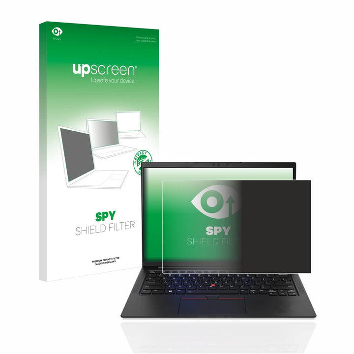 upscreen Blickschutzfilter für Lenovo ThinkPad X1 Carbon Non-Touch 14" (10. Gen.) Privacy Filter Bli