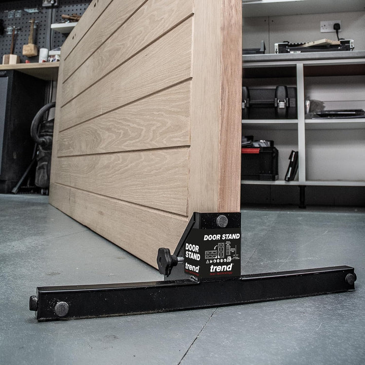 Trend Türständer - Sichert Türen vertikal oder horizontal, D/STAND/A Schwarz Einzelbett, Schwarz Ein