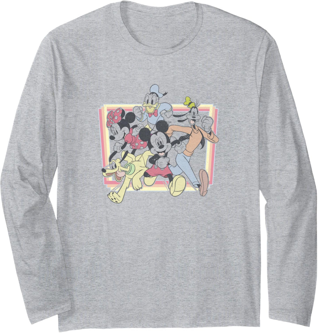 Disney Mickey & Friends Boxed Break Out Group Langarmshirt
