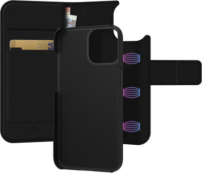 Black Rock - Hülle 360 Grad Klapphülle 2-In-1 Wallet Passend für Apple iPhone 13 Mini I Handyhülle,